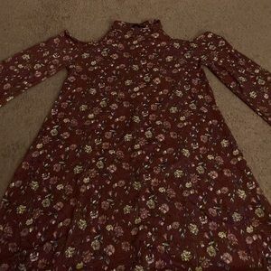 Floral dress size large